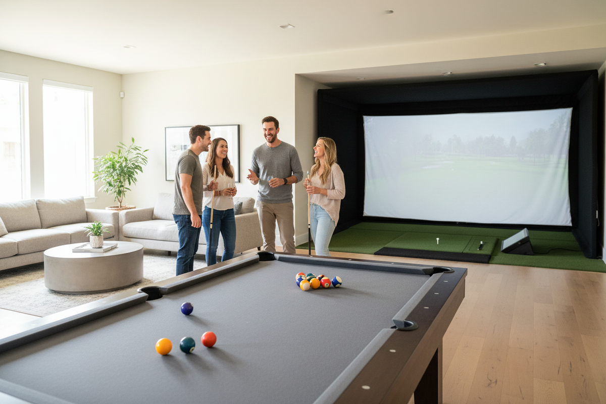 Game night with friends